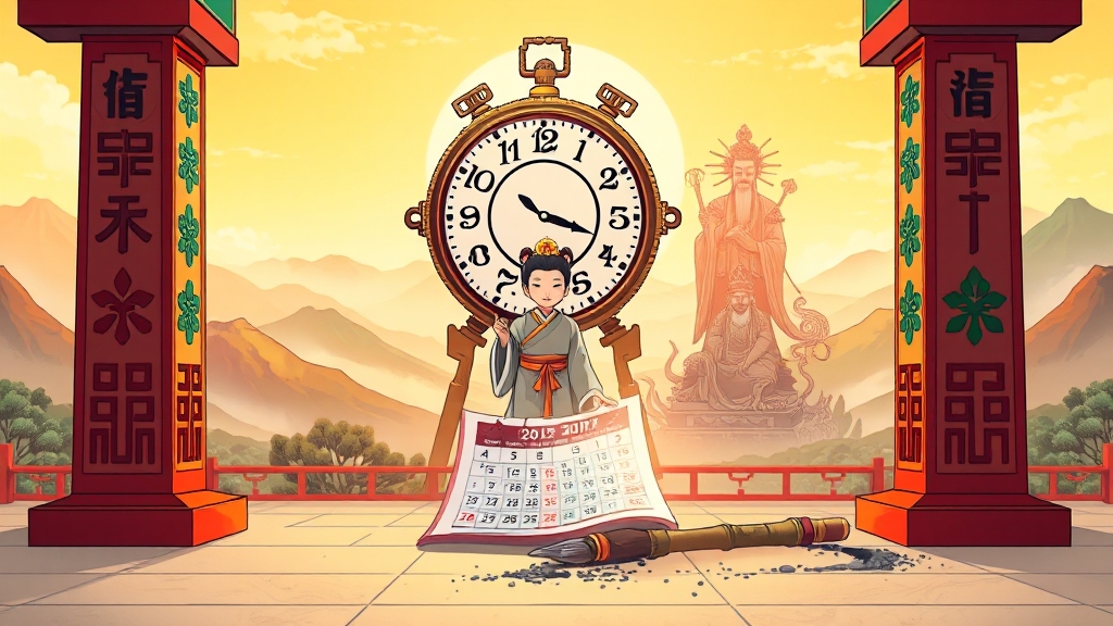 무료 만세력 보는 법 (cartoon 스타일)