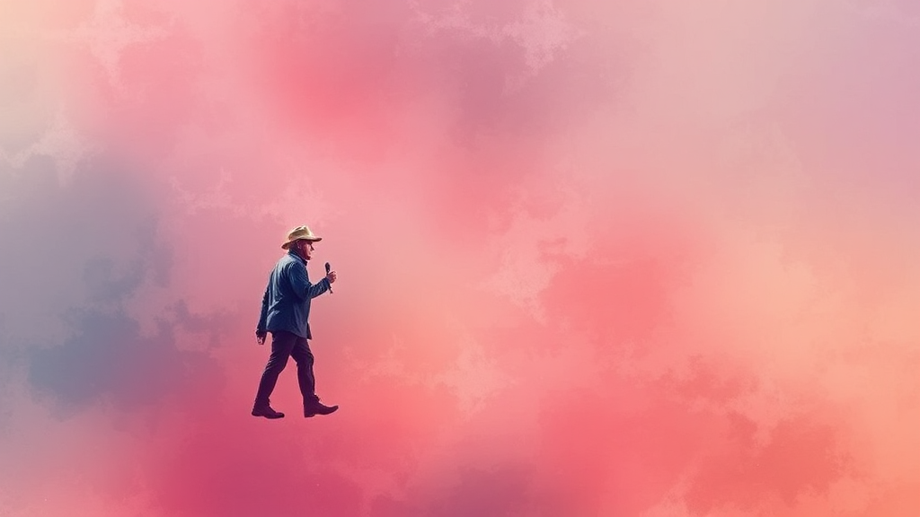 국제 정치 및 경제 뉴스 (watercolor 스타일)