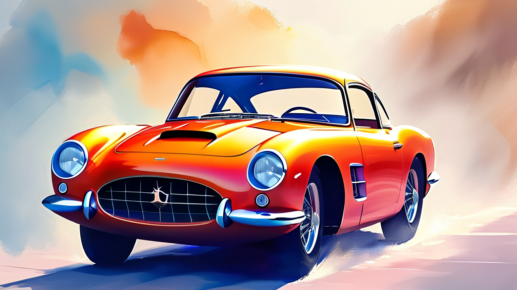 신뢰할 수 있는 사고 대차 업체 선정 가이드 (watercolor 스타일)