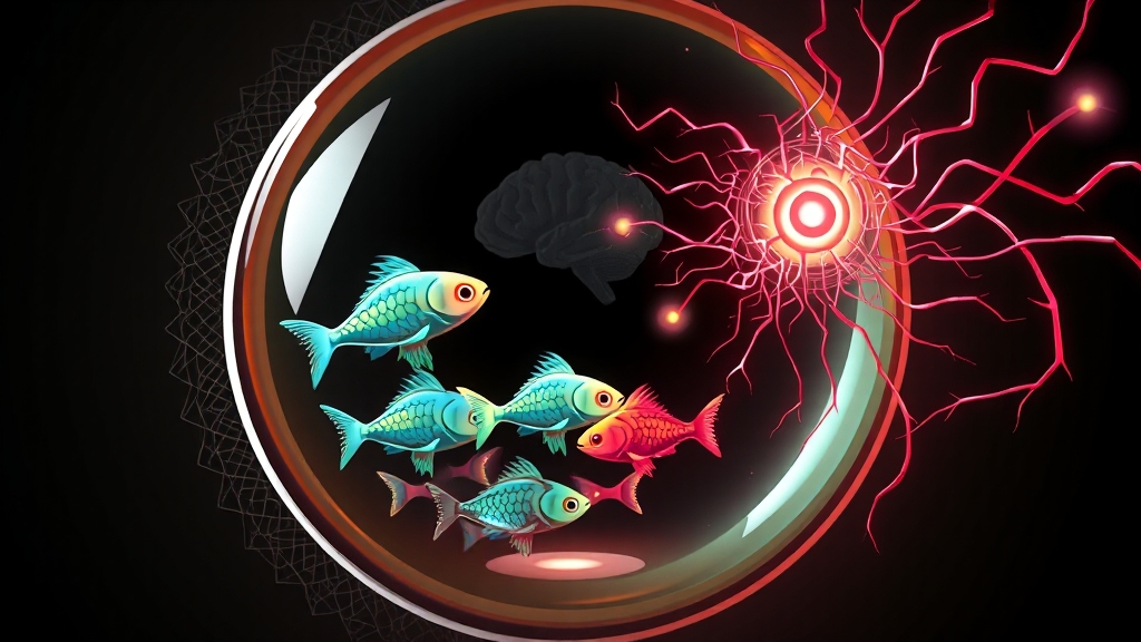 오메가3 효능: 눈, 뇌, 혈액 건강 개선 효과 (illustration 스타일)