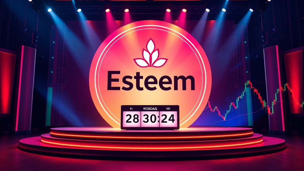 에스팀 공모주 핵심 일정: 청약부터 상장까지 (realistic 스타일)