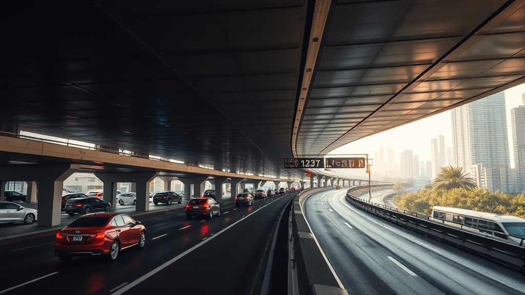 지하 고속도로, 왜 필요할까? (realistic 스타일)