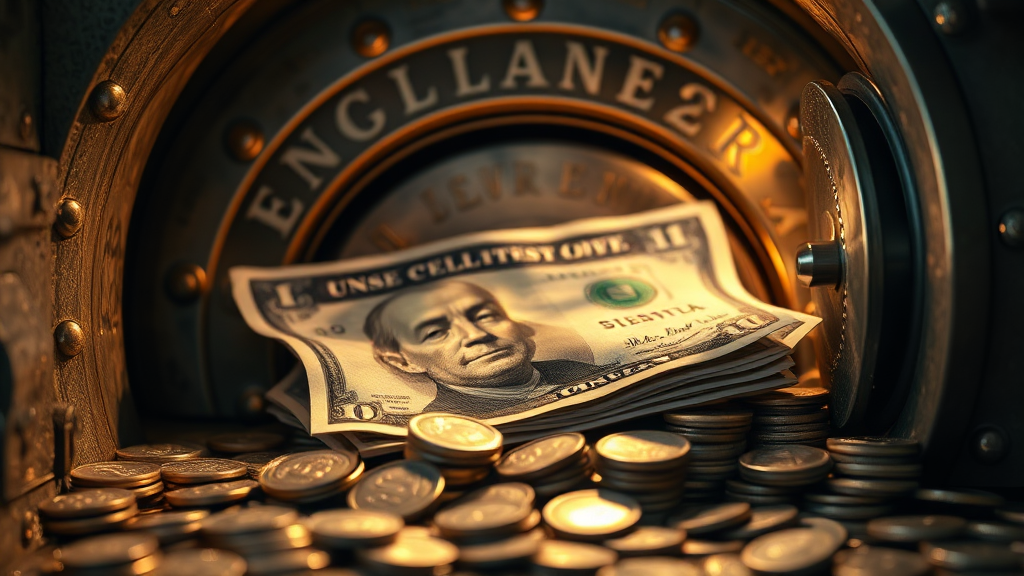 휴면보험금 발생 원인과 유형 (realistic 스타일)