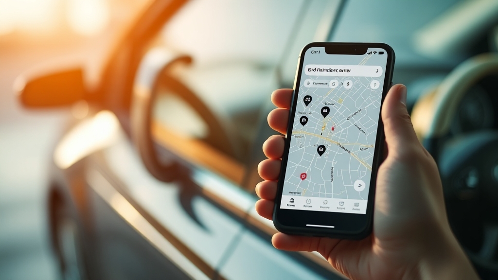 내 주변 서비스센터 쉽게 찾기 (realistic 스타일)