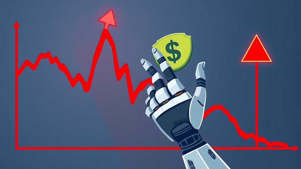 경제 동향 분석 (illustration 스타일)