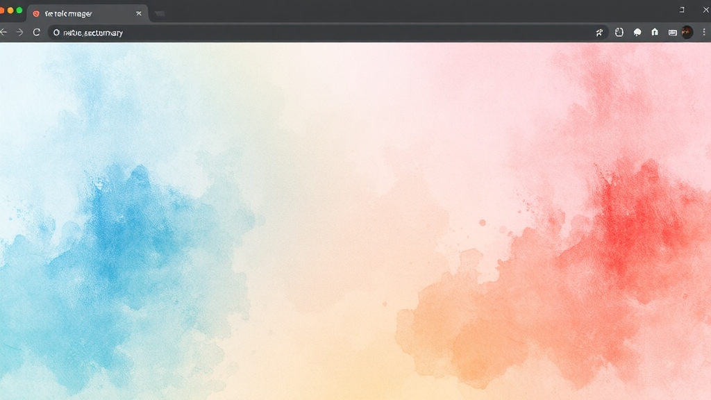 마무리 (watercolor 스타일)