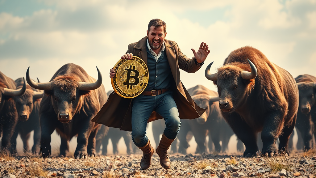 비트코인 투자, 이것만은 기억하세요! (realistic 스타일)