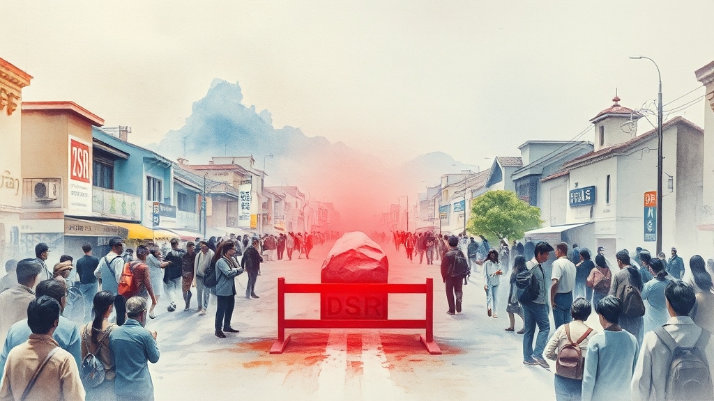 대출 규제 정책 및 최신 동향 (watercolor 스타일)