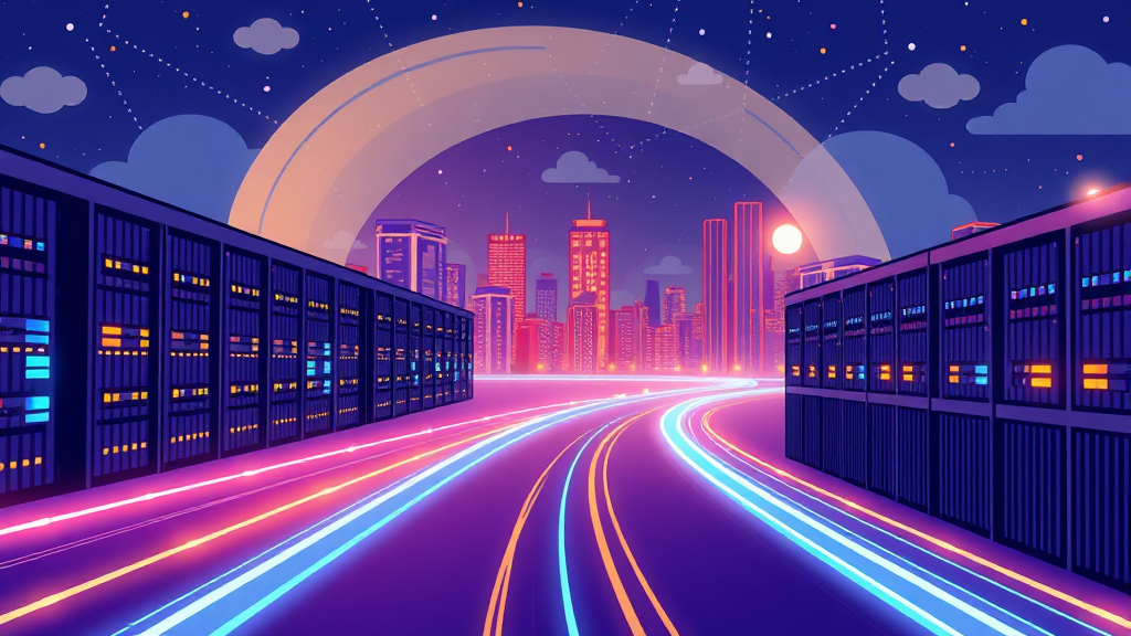 대한광통신 기업 분석 (cartoon 스타일)