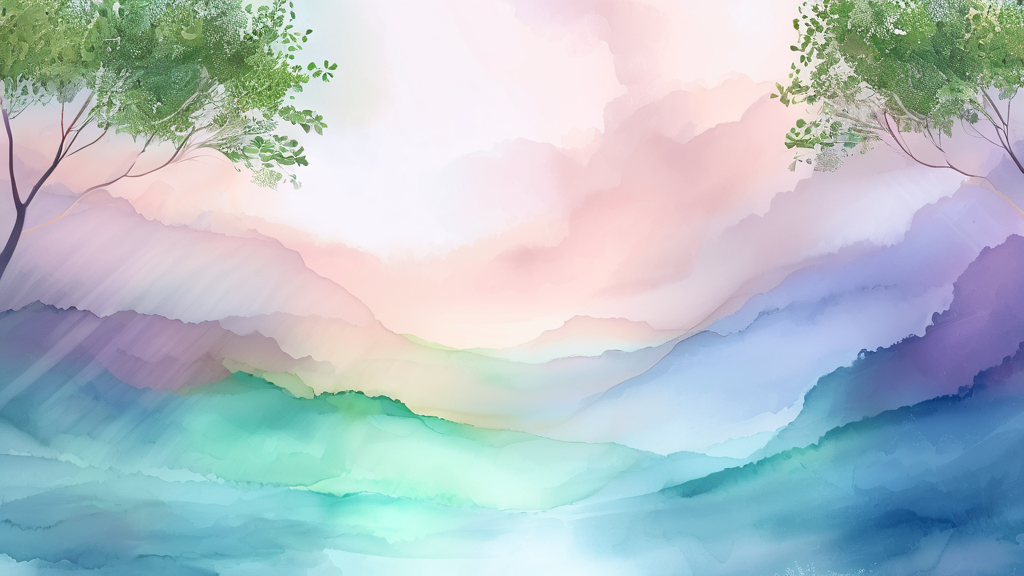 민간요법, 만능은 아니다? 주의사항과 한계점 (watercolor 스타일)