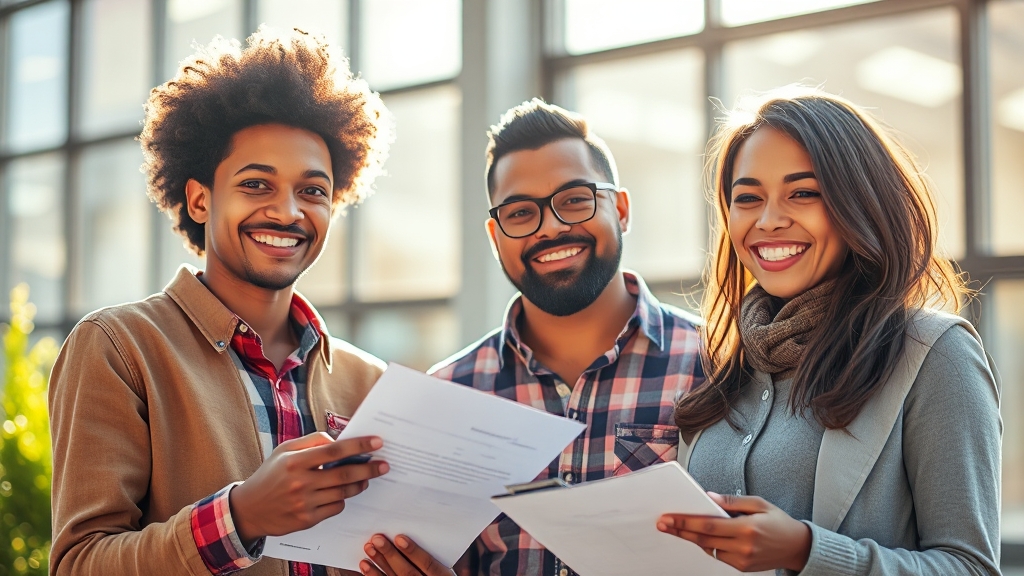 신청 방법 및 준비물 안내 (realistic 스타일)