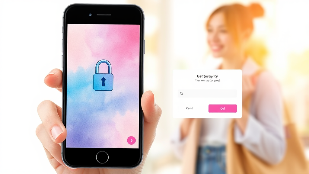 쿠팡 비밀번호 변경, 보안 강화하는 방법 (watercolor 스타일)