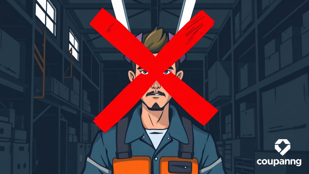쿠팡 블랙리스트 의혹, 왜 시끄러울까? (illustration 스타일)