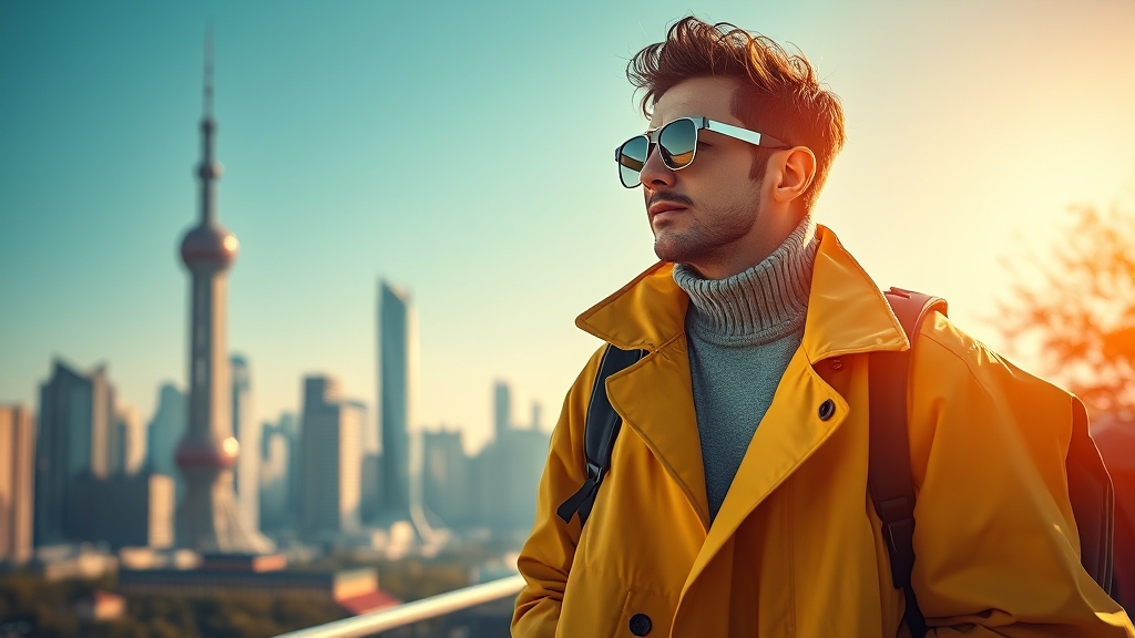 상하이 옷차림 꿀팁 (월별) (realistic 스타일)