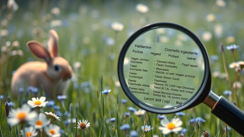 비건 화장품, 똑똑하게 고르는 법 (realistic 스타일)