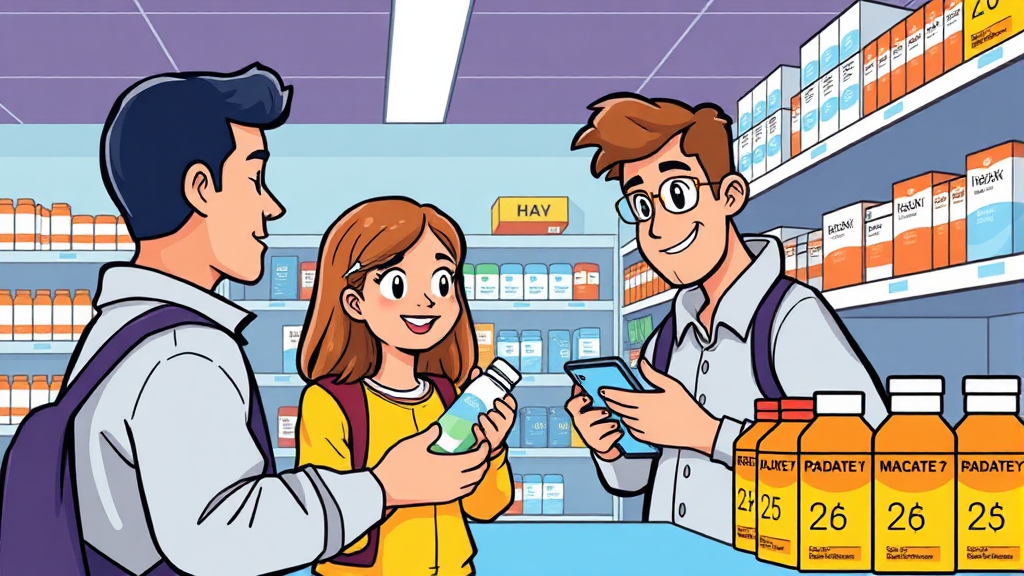 약국 가격 결정의 비밀과 숨겨진 꿀팁 (cartoon 스타일)