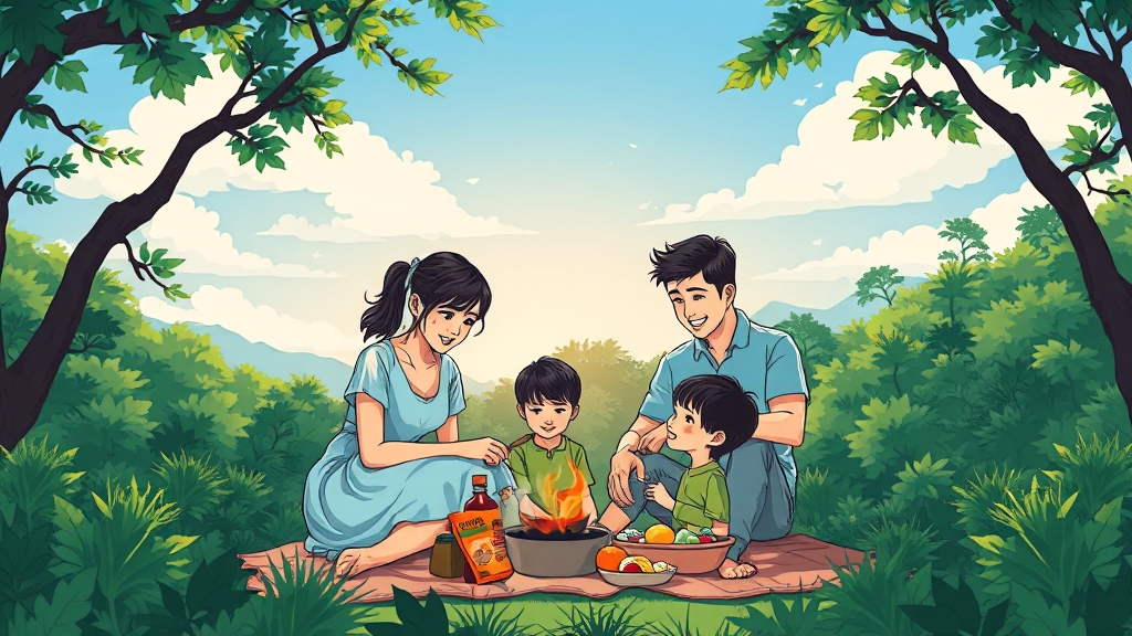 국립금산자연휴양림 이용 규정 (cartoon 스타일)