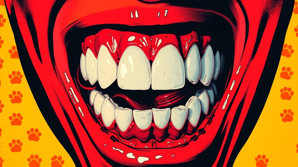 치아 흔들림, 왜 생기는 걸까요? (popart 스타일)