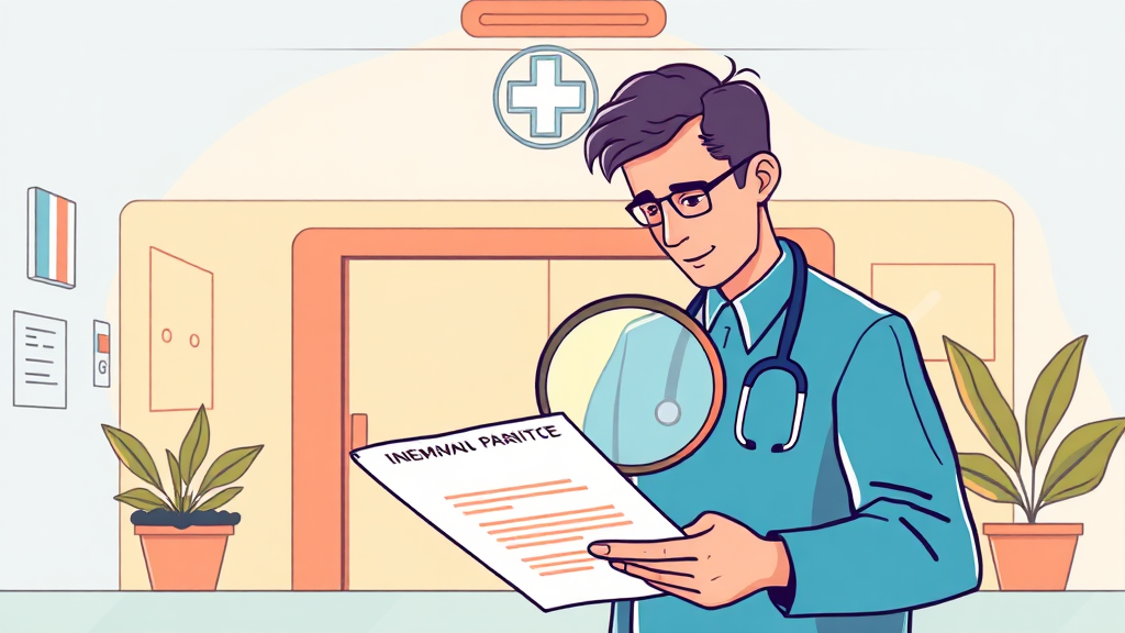 실손보험, 똑똑하게 유지하는 법 (illustration 스타일)