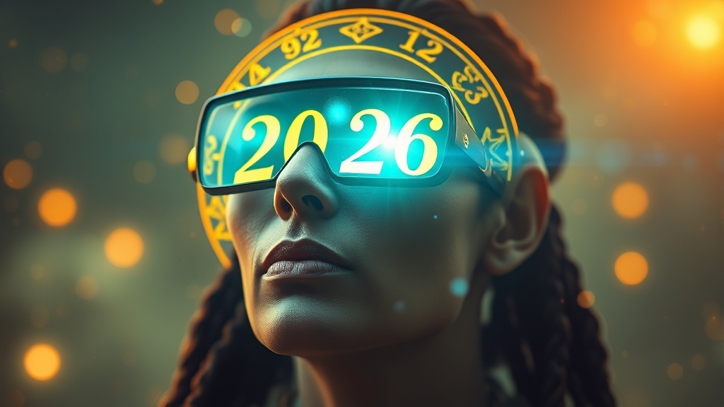 AI 운세 상담: 새로운 방식의 운세 경험 (realistic 스타일)