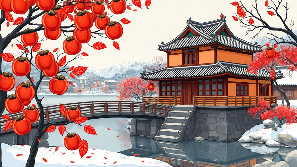 주변 관광 명소 추천 (cartoon 스타일)