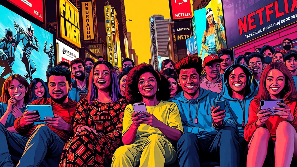 겜스고를 이용한 넷플릭스 할인 (popart 스타일)