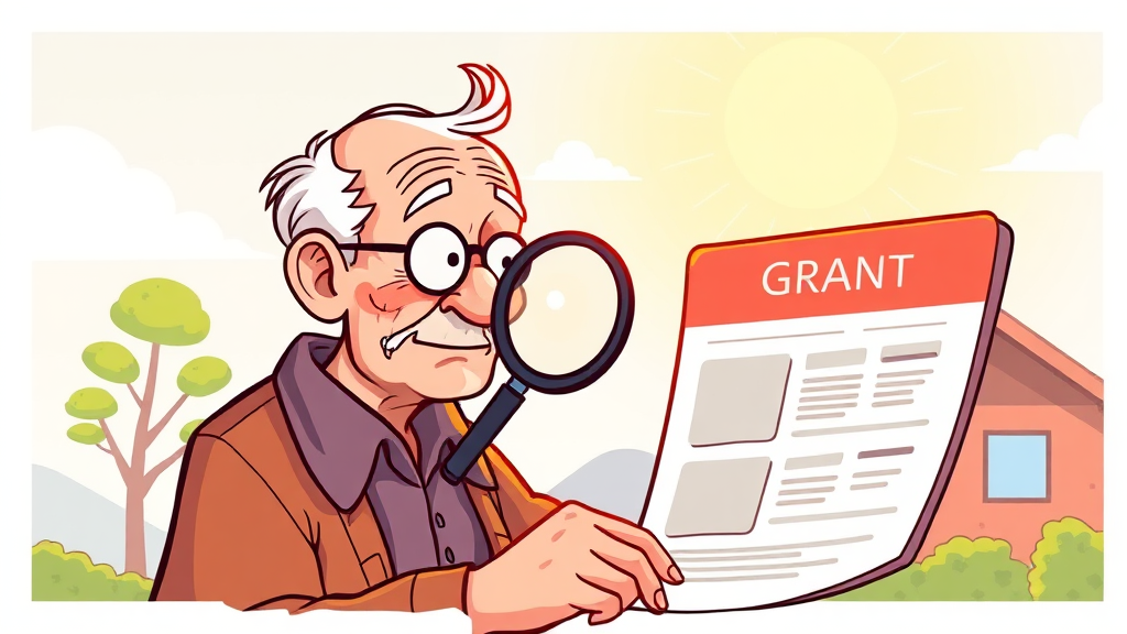 정부 지원금 신청 방법 단계별 안내 (cartoon 스타일)