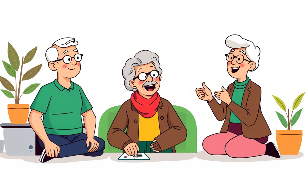 정년퇴직 실업급여, 이것만은 꼭 알아두세요! (cartoon 스타일)