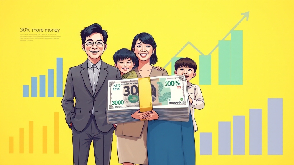 누가 얼마나 받을 수 있나? (illustration 스타일)