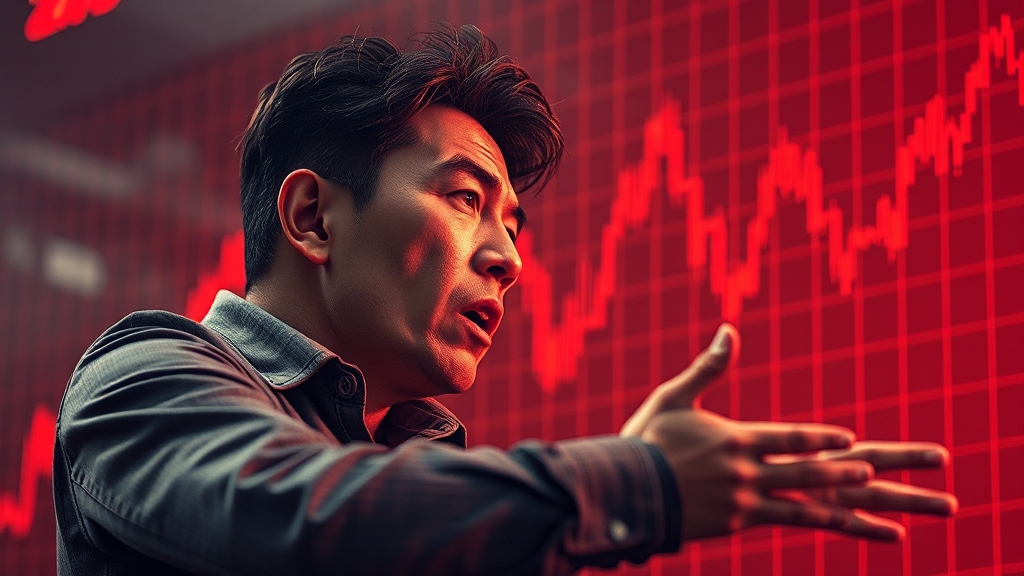 개인 투자자, 곱버스 손실 현황 (realistic 스타일)