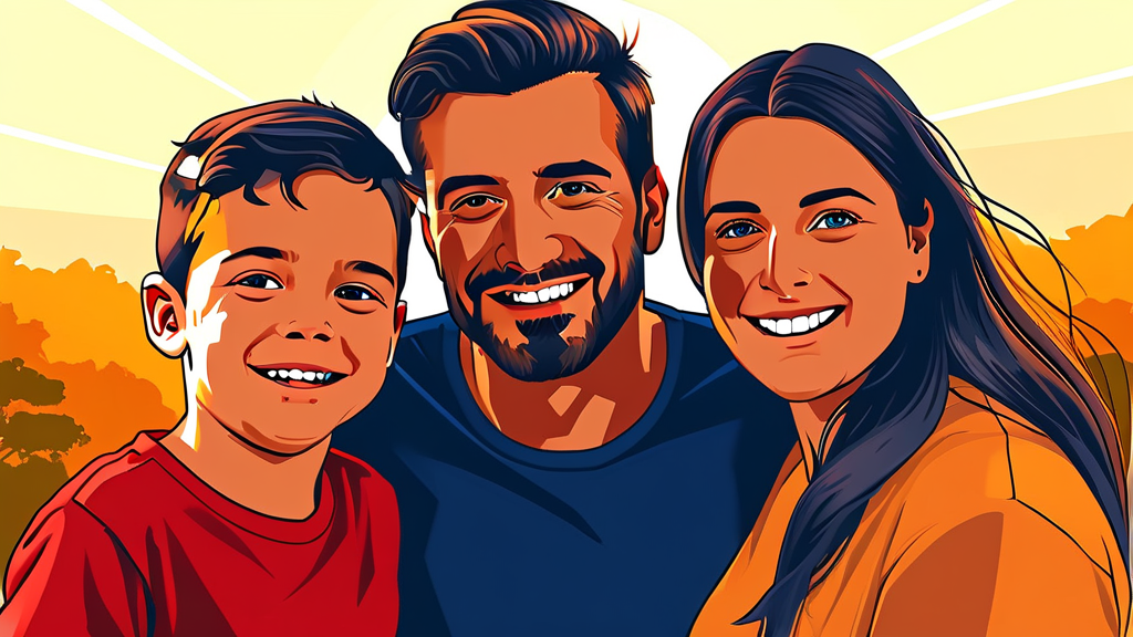 한부모가정 지원금: 대상 조건부터 신청 방법까지 상세 안내 (illustration 스타일)