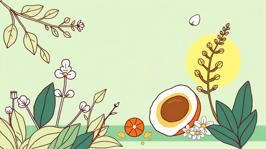 파비플로라 추출물 섭취 시 주의사항 (illustration 스타일)