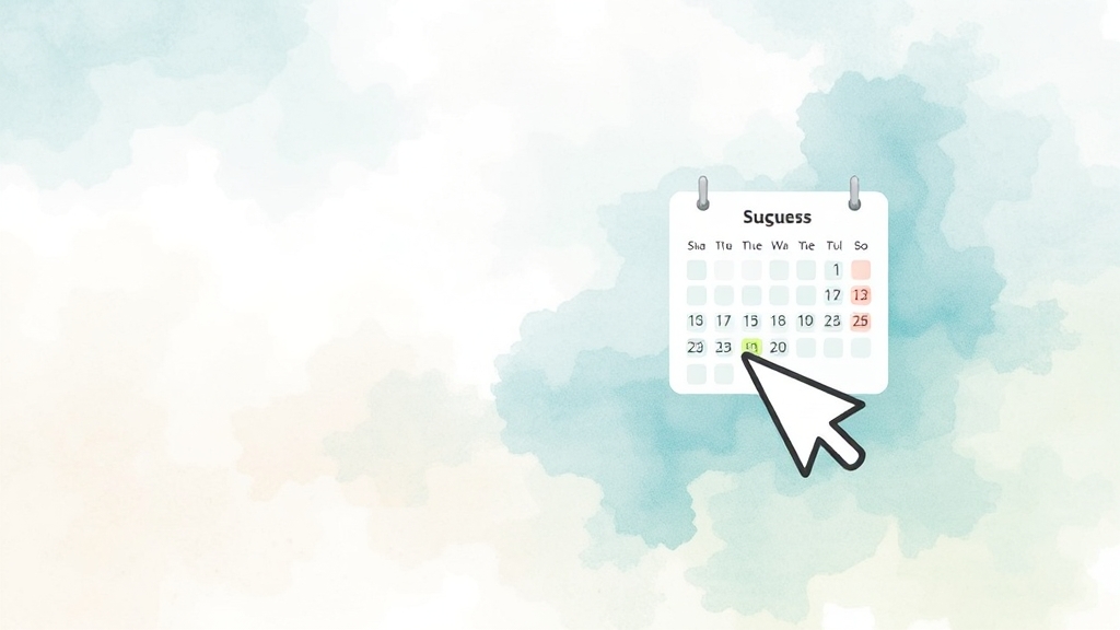 ITQ 시험 일정 및 접수 (watercolor 스타일)