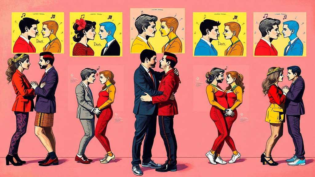 연애 상황별 대처 방식 테스트 (popart 스타일)