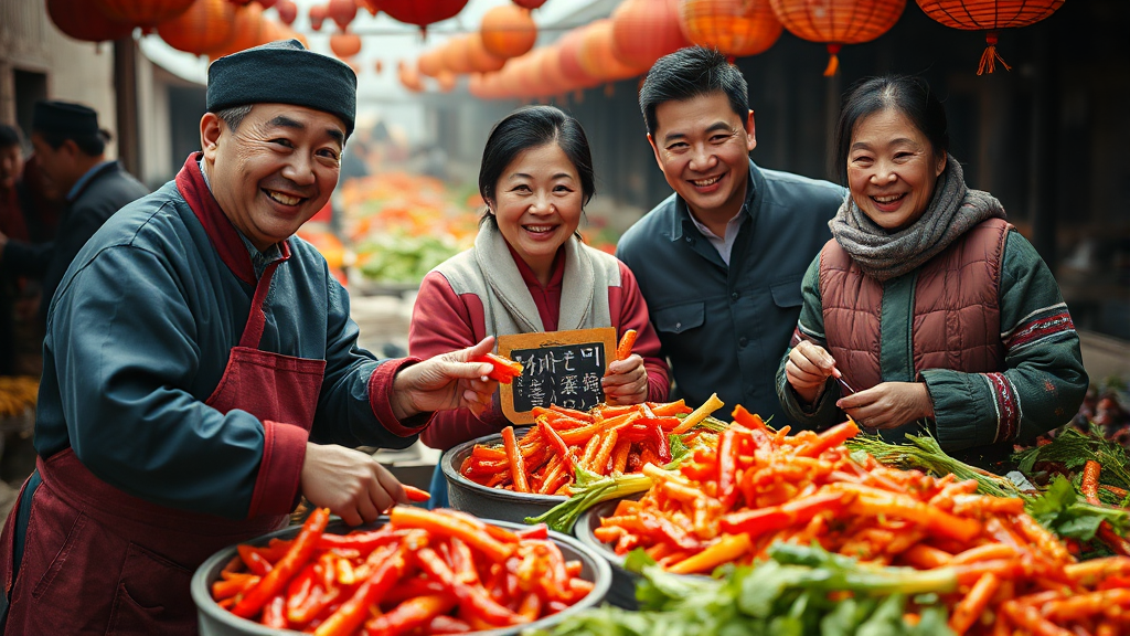 김장문화축제, 뭐가 특별할까? (realistic 스타일)