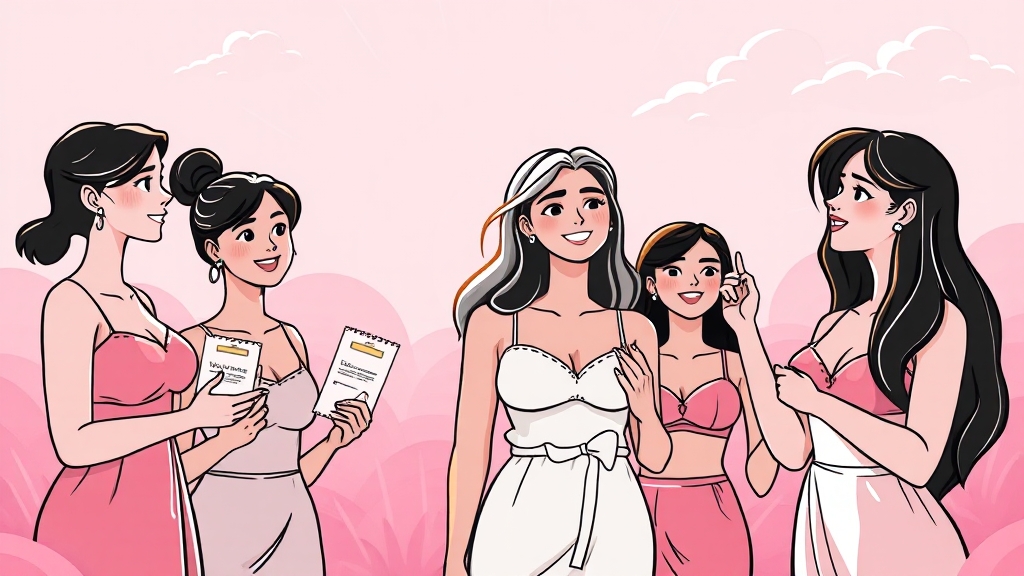 생리용품 및 난임 치료 지원 (cartoon 스타일)