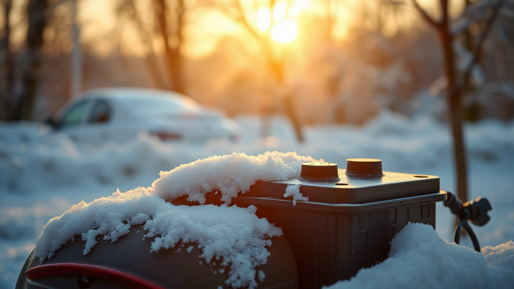 방전 예방 관리 방법 (realistic 스타일)