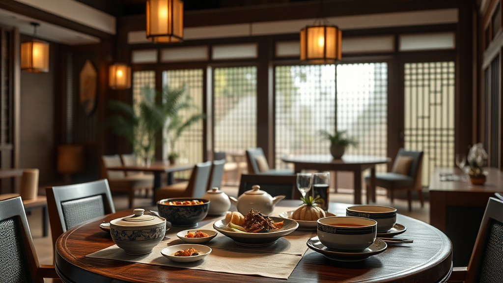 미선: 파인다이닝 (realistic 스타일)