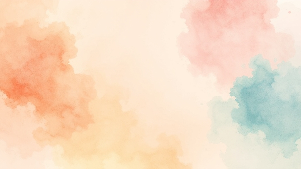 마무리 (watercolor 스타일)