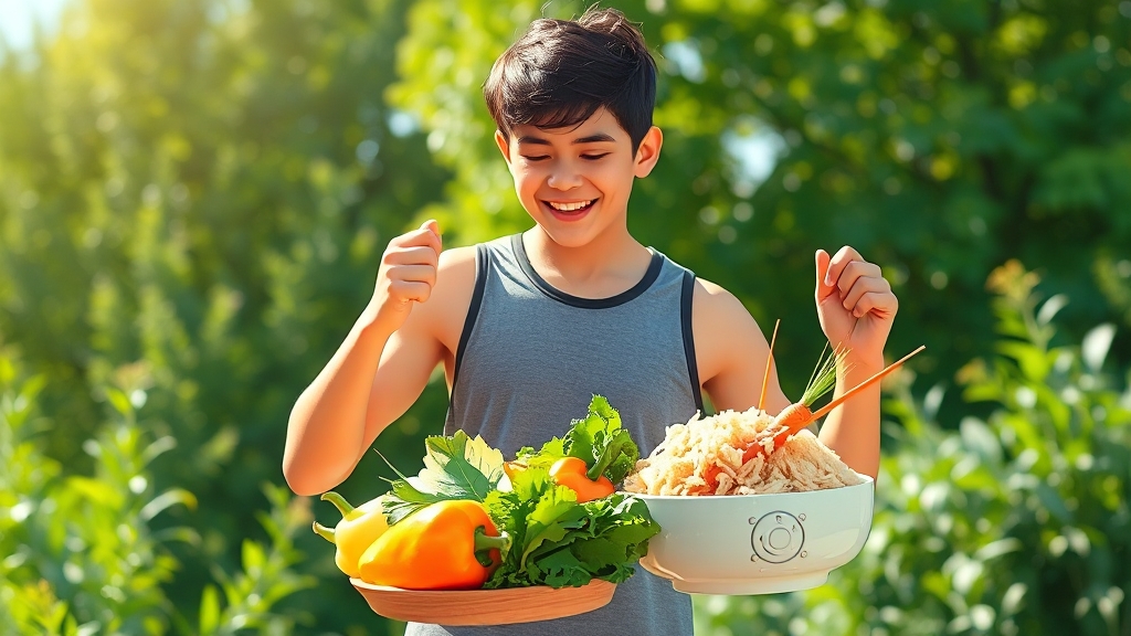 청년 당뇨, 효과적인 혈당 조절 전략 (illustration 스타일)