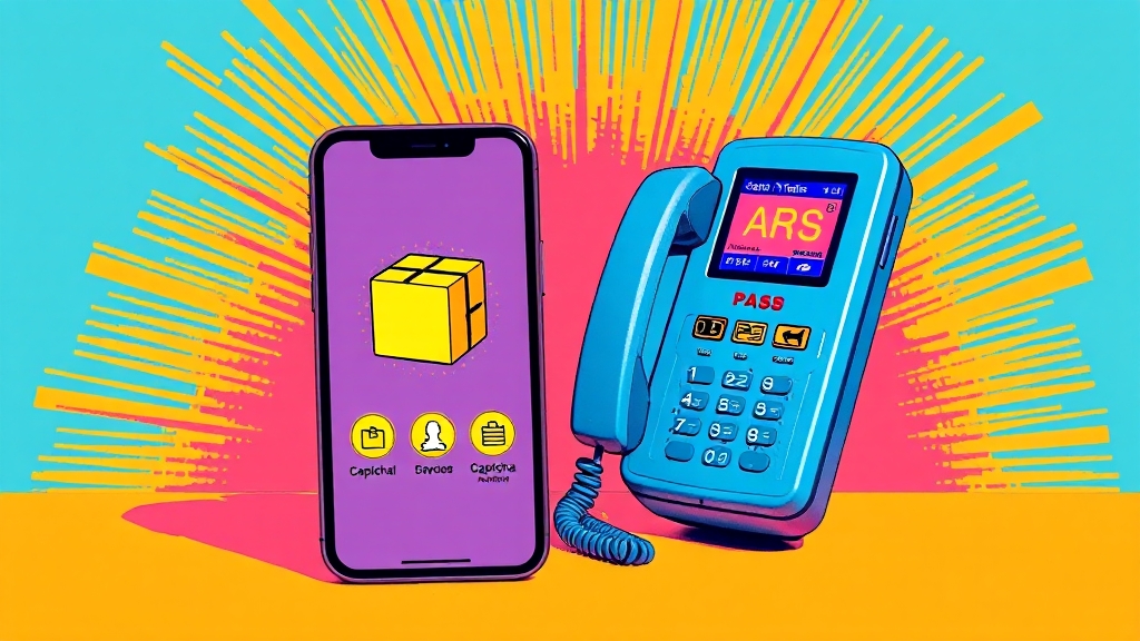 고객센터 ARS 이용 방법 (popart 스타일)
