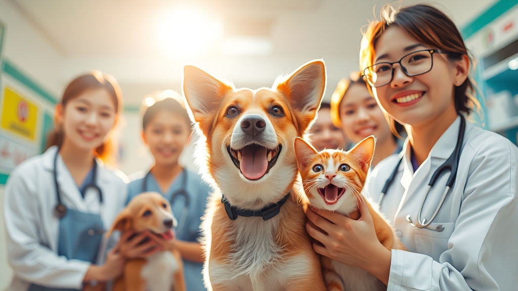 강남구 의료비 지원 정책 (realistic 스타일)