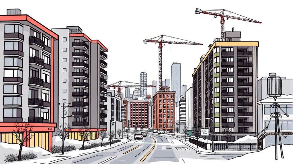 부동산 시장 영향 (illustration 스타일)