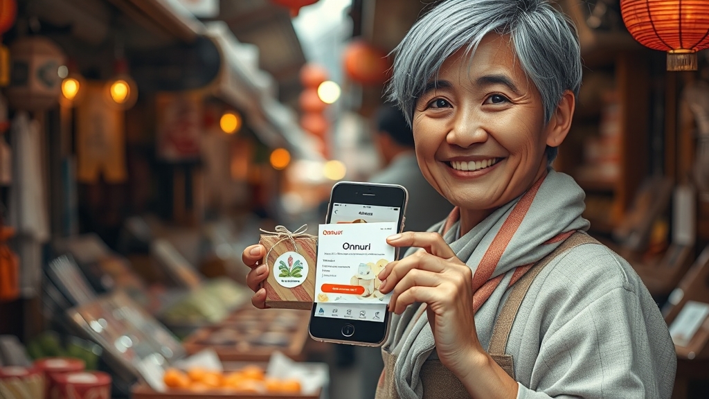 온누리상품권 활용 팁 (realistic 스타일)