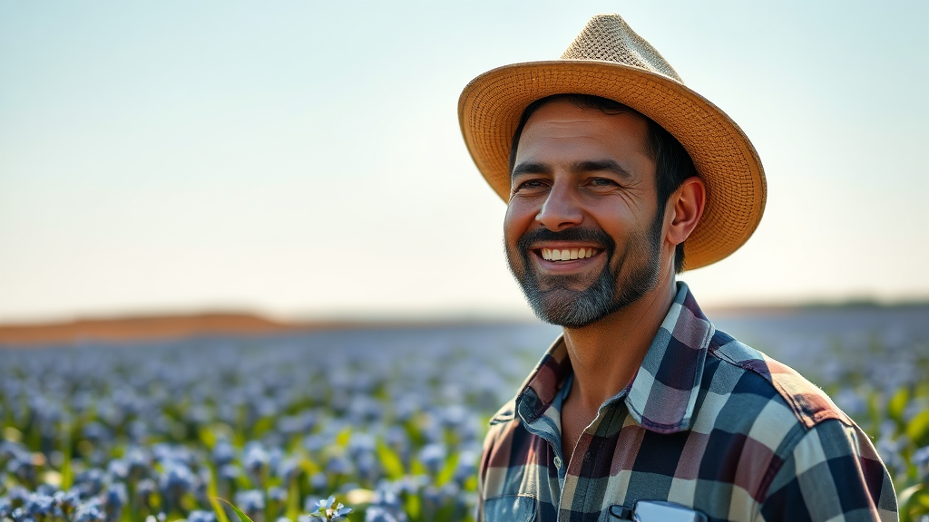 농업인 건강보험료 지원이란? (realistic 스타일)