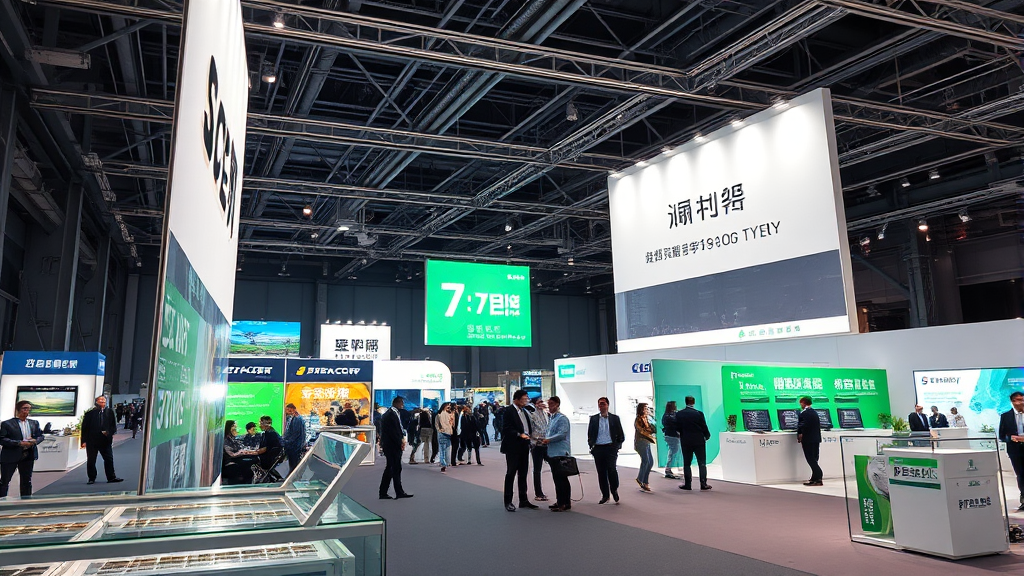 전시회 참가 방법 및 꿀팁 (realistic 스타일)