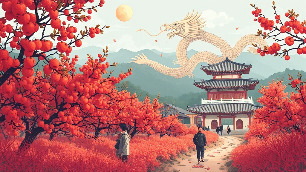 청송사과축제 개요 (illustration 스타일)