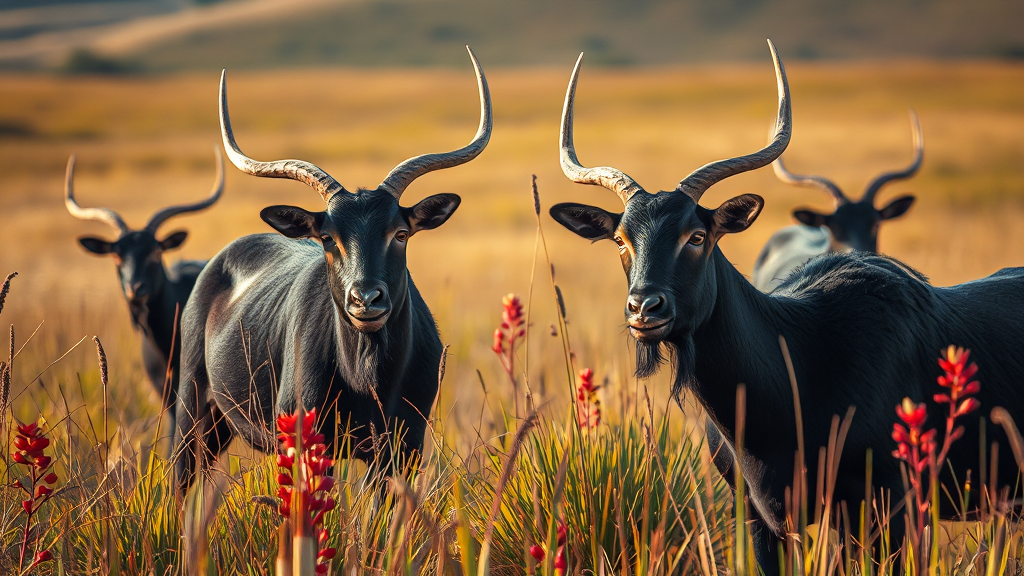 흑염소 진액, 어떤 성분을 봐야 할까요? (realistic 스타일)