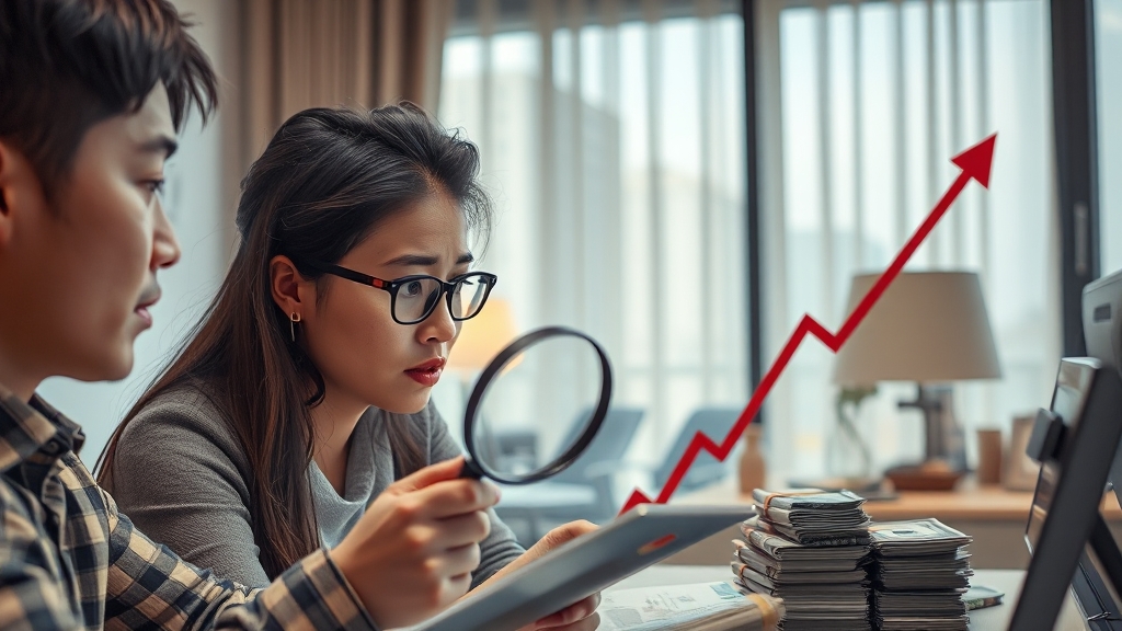 왜 오르는 걸까? 원인 분석 (realistic 스타일)