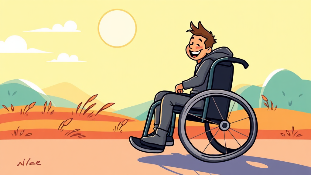 장애인연금이란? (cartoon 스타일)